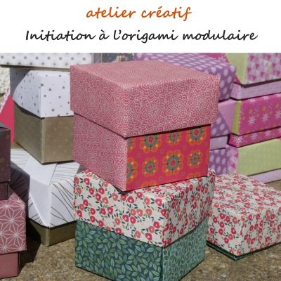 Atelier initiation à l'origami modulaire