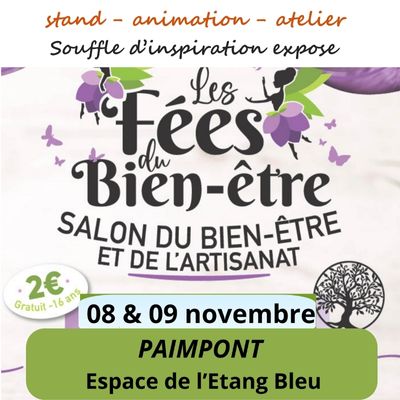 Art thérapie au salon du bien-être Paimpont