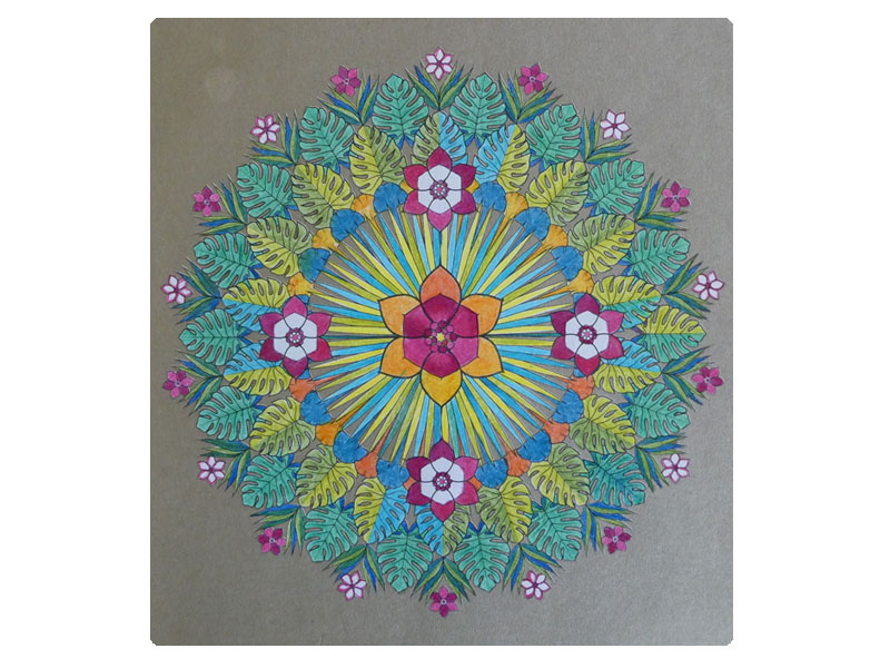 Mandala- Série Floral - 2