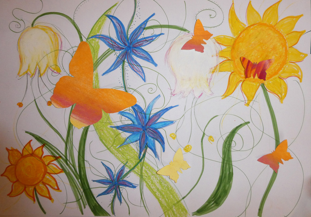 2 - Le champs de fleurs