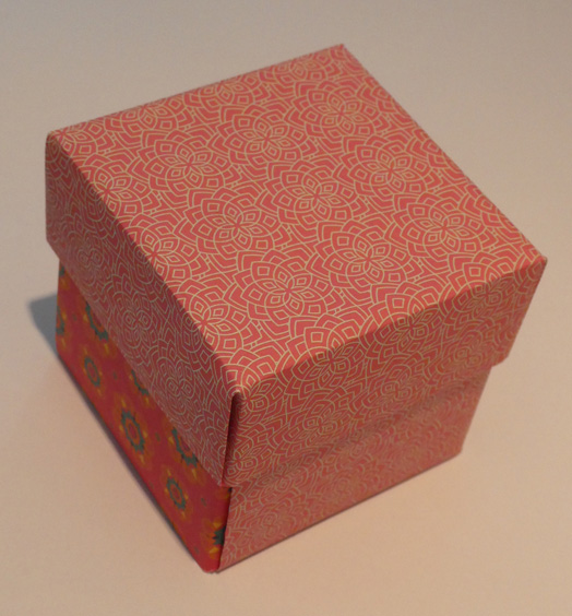 Boite origami modulaire Saint Onen La chapelle
