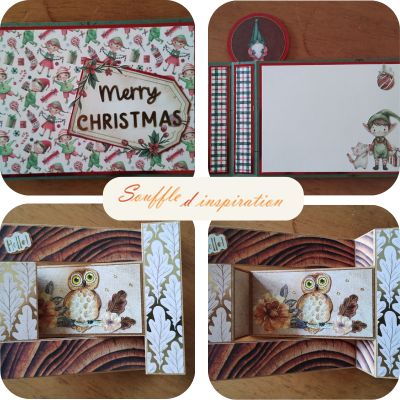 Cartes de Noel et d'hiver