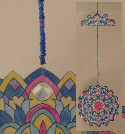 Mandala en suspension à St Meen Le Grand
